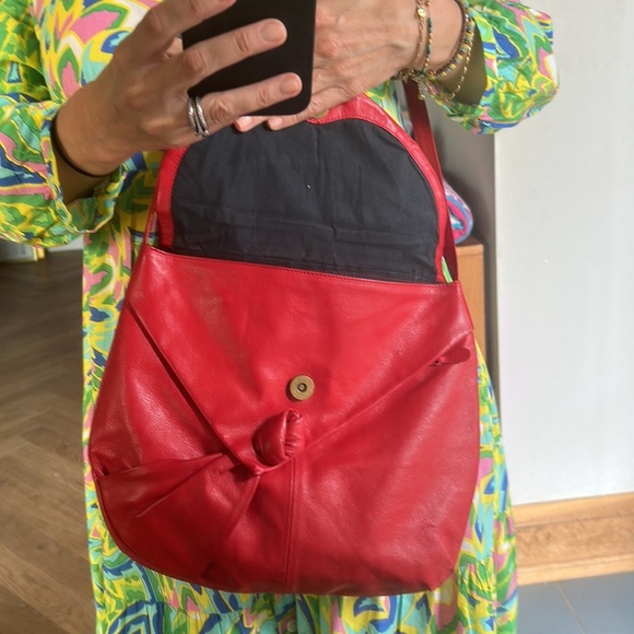 Red VINTAGE leather purse 🇧🇷 - Picture 3 of 11